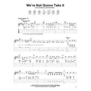 We're Not Gonna Take It