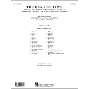The Beatles: Love - Full Score