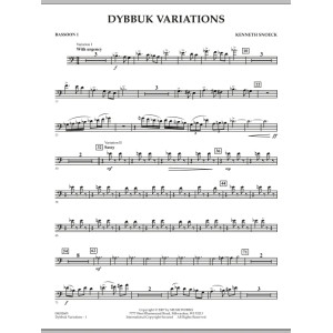 Dybbuk Variations - Bassoon 1