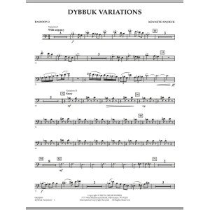 Dybbuk Variations - Bassoon 2
