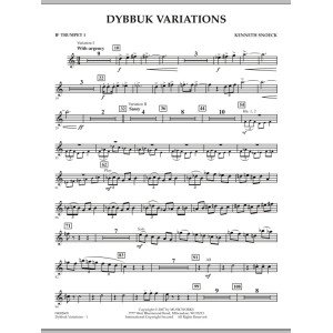 Dybbuk Variations - Bb Trumpet 1