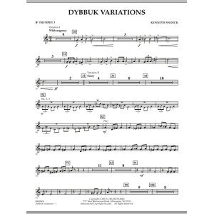 Dybbuk Variations - Bb Trumpet 3