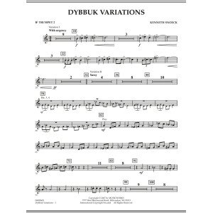 Dybbuk Variations - Bb Trumpet 2