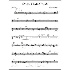 Dybbuk Variations - F Horn 3