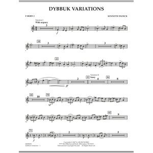 Dybbuk Variations - F Horn 2