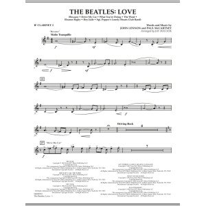 The Beatles: Love - Bb Clarinet 2