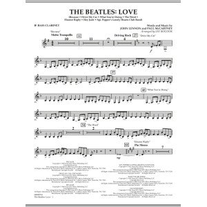 The Beatles: Love - Bb Bass Clarinet
