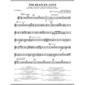 The Beatles: Love - Bb Trumpet 3