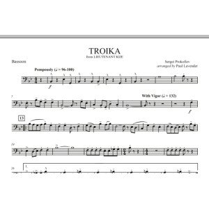 Troika (aus "Leutnant Kijé") - Fagott