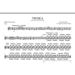 Troika (from "Lieutenant Kije") - Mallet Percussion