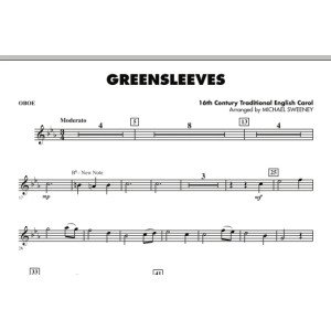 Greensleeves - Oboe