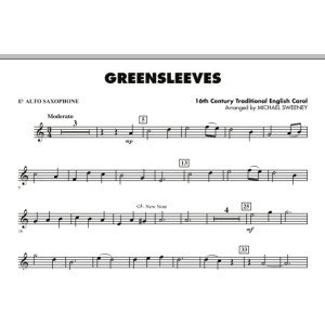 Greensleeves - Eb Alto Saxophone