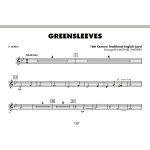 Greensleeves - F Horn