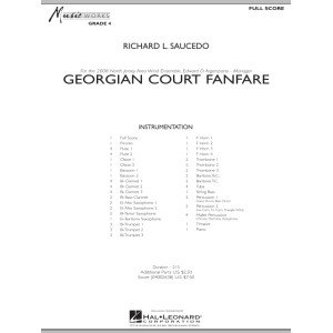 Georgian Court Fanfare - Full Score