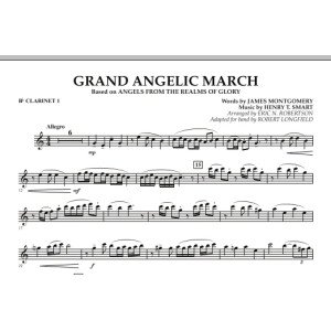 Grand Angelic March - Bb Clarinet 1
