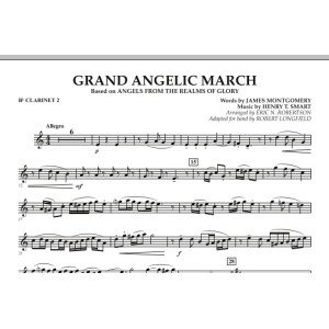 Grand Angelic March - Bb Clarinet 2
