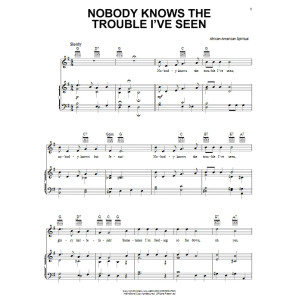 Nobody Knows The Trouble I've Seen