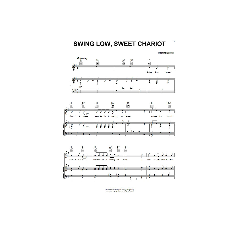 Swing Low, Sweet Chariot