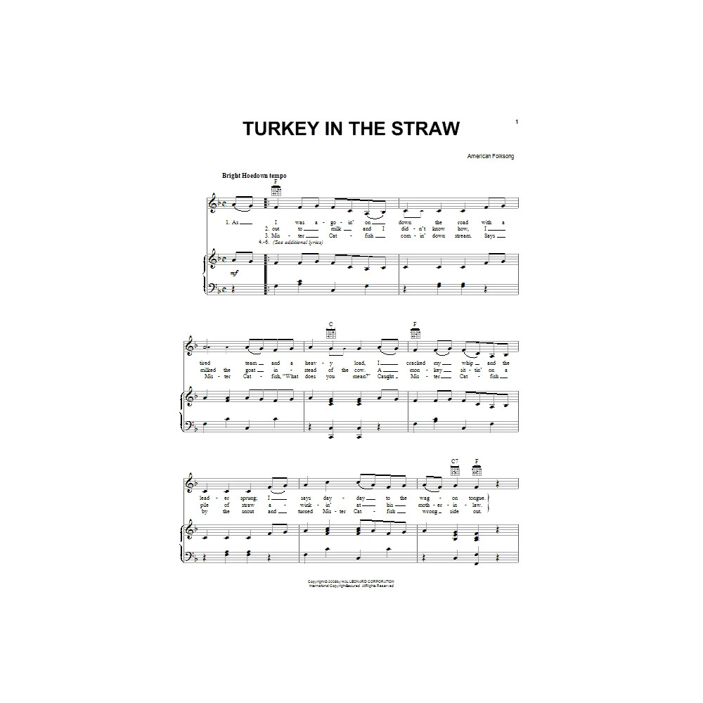 Turkey In The Straw