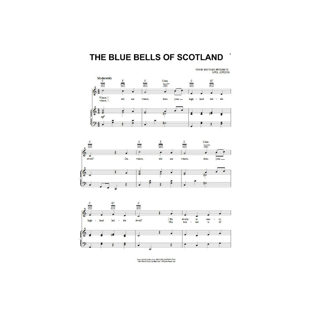 The Blue Bells Of Scotland