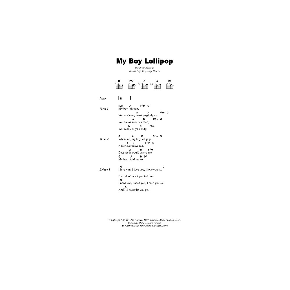 My Boy Lollipop