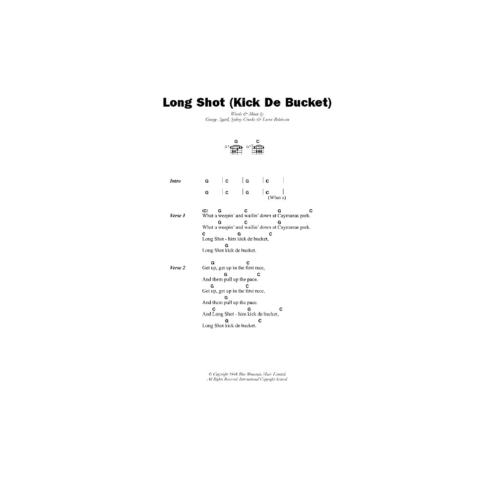 Long Shot (Kick De Bucket)
