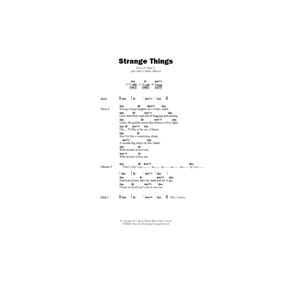 Strange Things