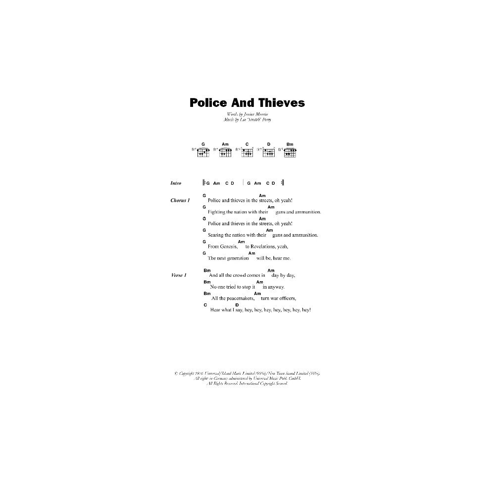 Police And Thieves