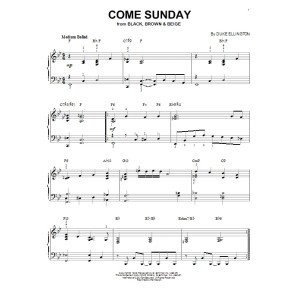 Come Sunday (arr. Brent Edstrom)