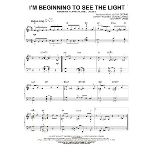 I'm Beginning To See The Light (arr. Brent Edstrom)