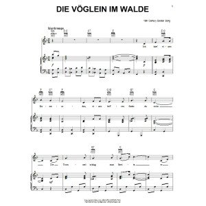 Die Voglein Im Walde