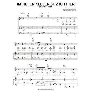 Im Tiefen Keller Sitz Ich Hier (In Cellar Cool)