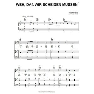 Weh, Dass Wir Scheiden Mussen (The Soldiers Farewell)