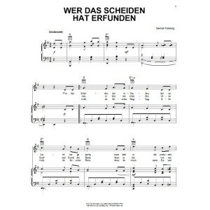 Wer Das Scheiden Hat Erfunden (He Knew Not To Love)