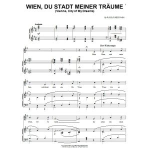 Wien, Du Stadt Meiner Traume