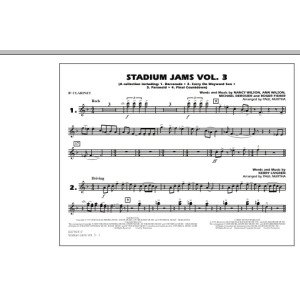 Stadium Jams - Volume 3 - Bb Clarinet