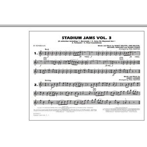 Stadium Jams - Volume 3 - Bb Tenor Sax