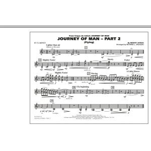 Journey of Man - Part 2 (Flying) - Bb Clarinet