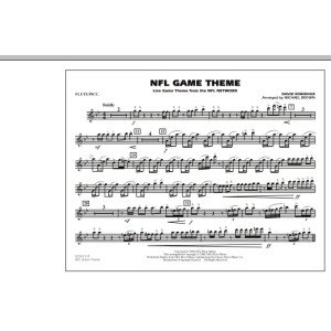 NFL Game Theme - Flute/Piccolo