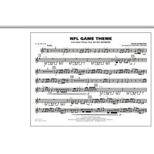 NFL Game Theme - Eb Alto Sax