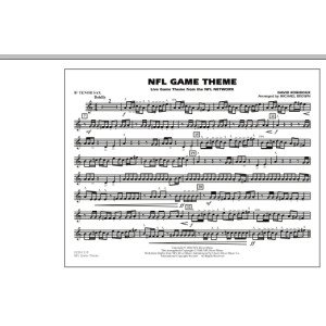 NFL Game Theme - Bb Tenor Sax
