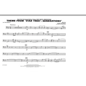 Theme from Star Trek: Generations - 2nd Trombone