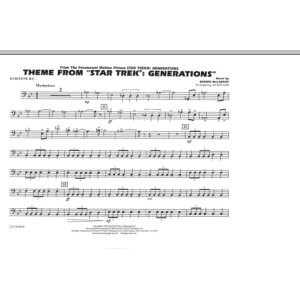 Theme from Star Trek: Generations - Baritone B.C.