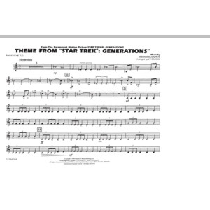 Theme from Star Trek: Generations - Baritone T.C.