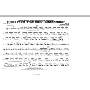 Theme from Star Trek: Generations - Snare Drum