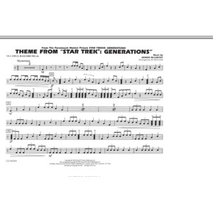 Theme from Star Trek: Generations - Multiple Bass Drums