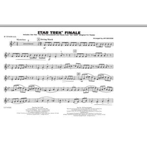 Star Trek Finale - Bb Tenor Sax