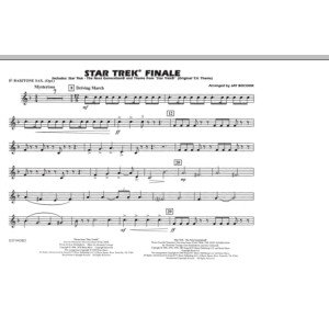 Star Trek Finale - Eb Baritone Sax