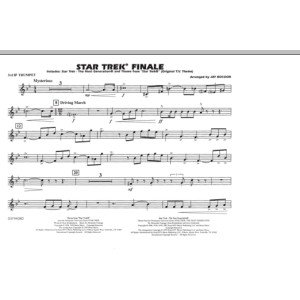 Star Trek Finale - 3rd Bb Trumpet