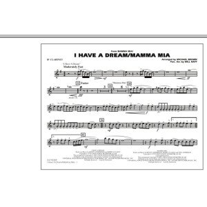 I Have a Dream/Mamma Mia! - Bb Clarinet